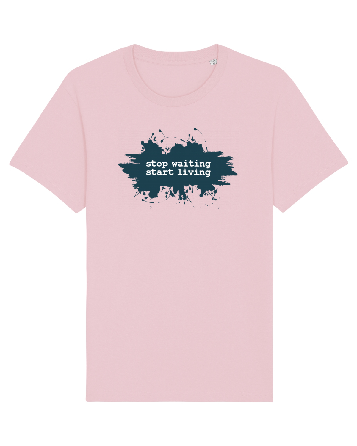 Tricou mânecă scurtă Unisex Rocker Cotton Pink