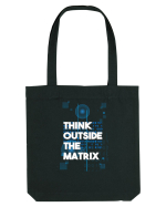 Think outside the matrix Sacoșă textilă
