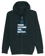 Think outside the matrix Hanorac cu fermoar Unisex Connector