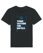 Think outside the matrix Tricou mânecă scurtă Unisex Rocker