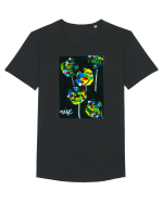 Vise Tricou mânecă scurtă guler larg Bărbat Skater