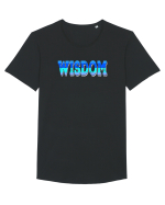 Wisdom Tricou mânecă scurtă guler larg Bărbat Skater