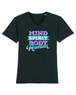 ...Human Tricou mânecă scurtă guler V Bărbat Presenter