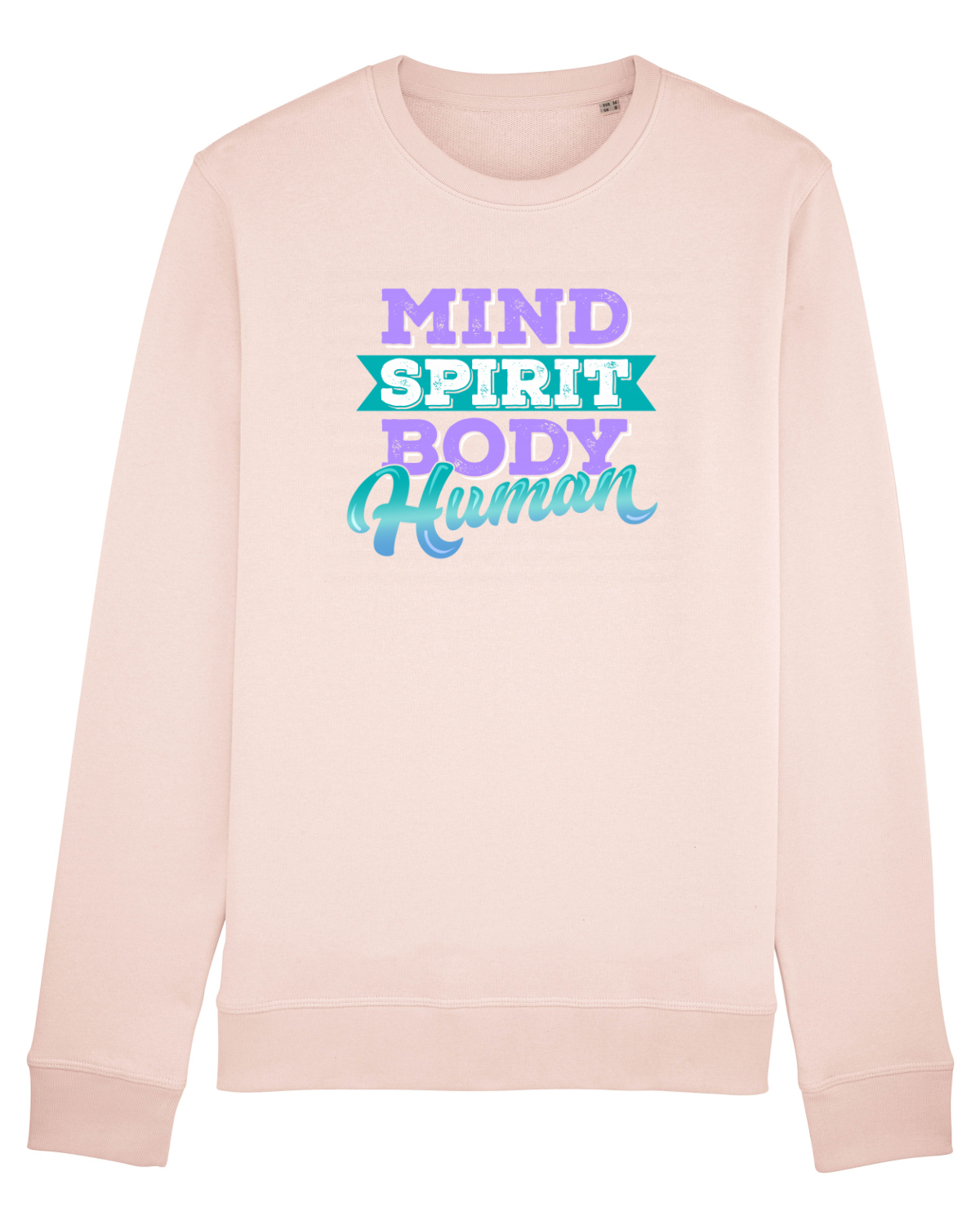 Bluză mânecă lungă Unisex Rise Candy Pink