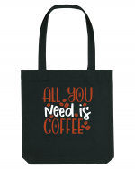 All You Need Is Coffee Sacoșă textilă