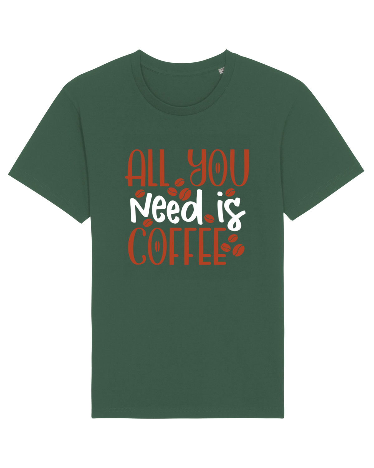 Tricou mânecă scurtă Unisex Rocker Bottle Green