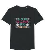 All You Need Is Love And More Coffee Tricou mânecă scurtă guler larg Bărbat Skater