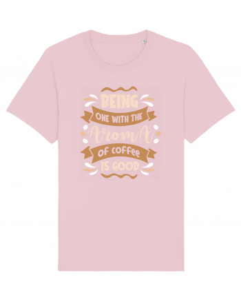 Being One With The Coffee Cotton Pink