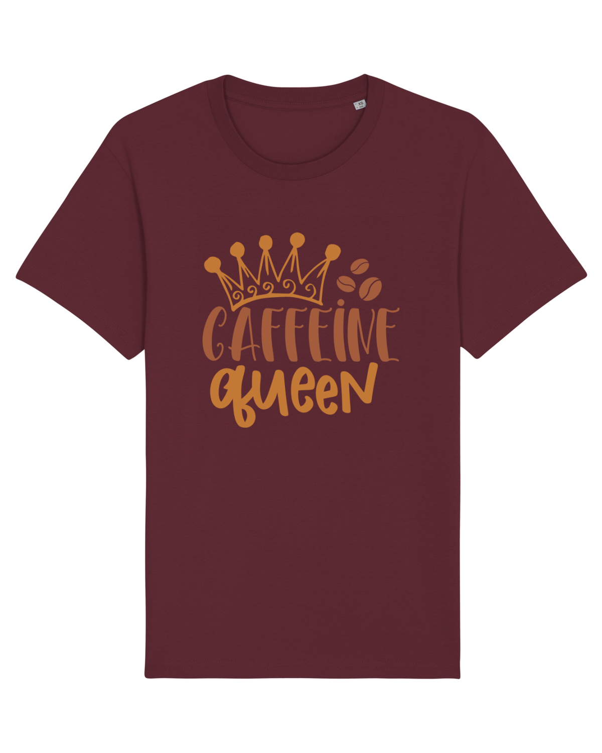 Tricou mânecă scurtă Unisex Rocker Burgundy