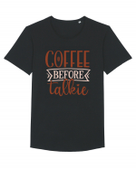 Coffee Before Talkie Tricou mânecă scurtă guler larg Bărbat Skater