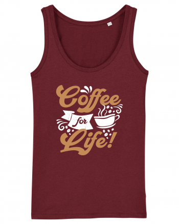 Coffee For Life Burgundy