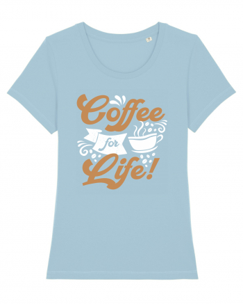 Coffee For Life Sky Blue
