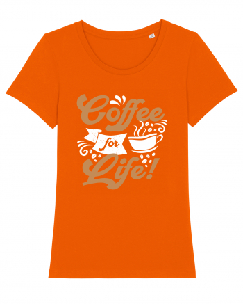 Coffee For Life Bright Orange