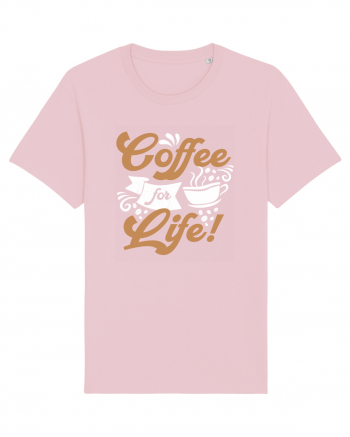 Coffee For Life Cotton Pink