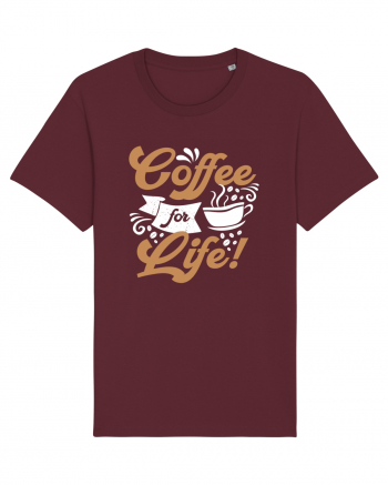 Coffee For Life Burgundy