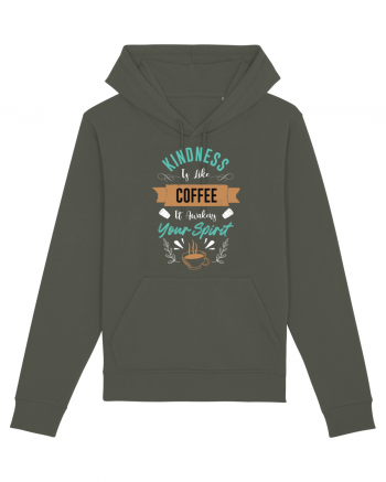 Coffee Is Awakens Your Spirit Khaki