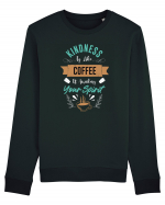 Coffee Is Awakens Your Spirit Bluză mânecă lungă Unisex Rise