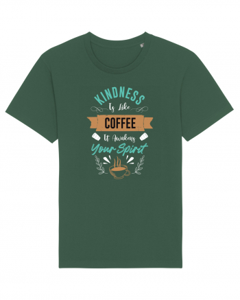 Coffee Is Awakens Your Spirit Bottle Green