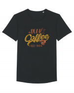 Dear Coffee I Need You Tricou mânecă scurtă guler larg Bărbat Skater