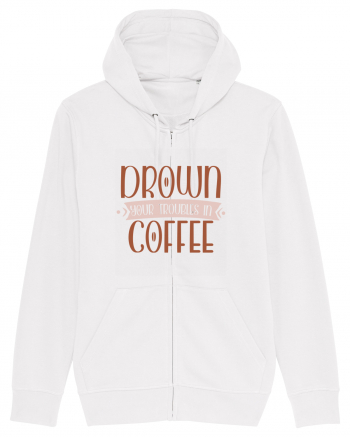 Drown your troubles in coffee White