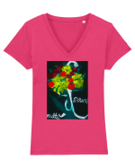 Doruri multe Tricou mânecă scurtă guler V Damă Evoker