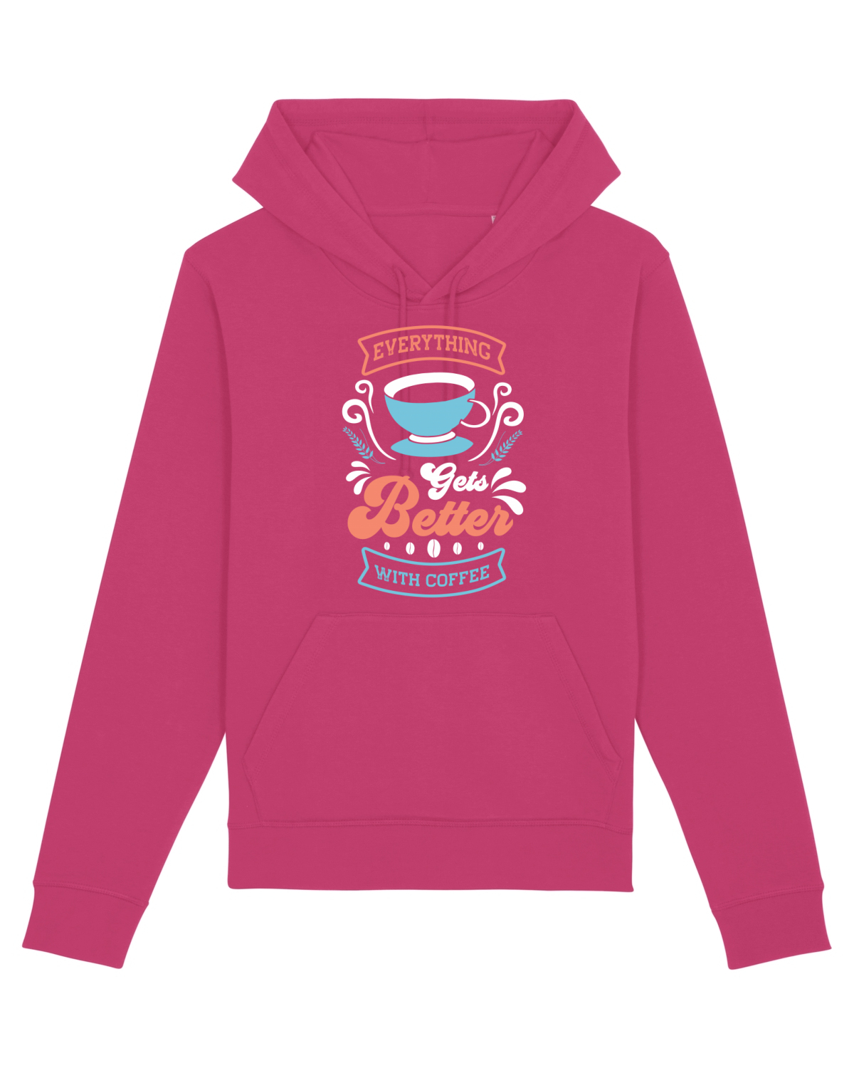 Hanorac Unisex Drummer Raspberry