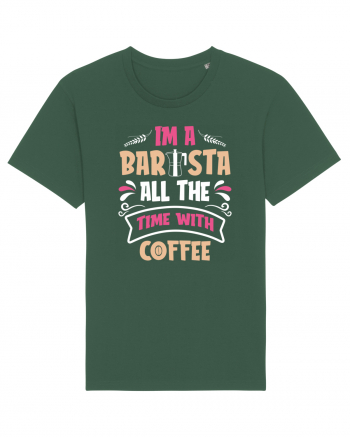 I'm A Barista Bottle Green