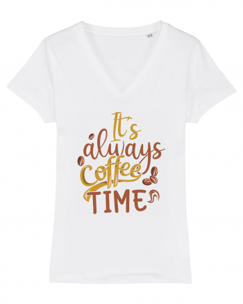 It's Always Coffee Time White