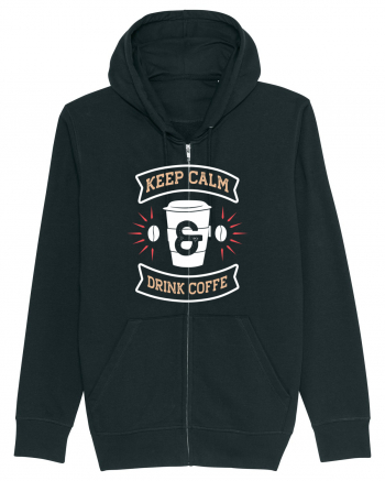 Keep Calm And Drink Coffee Black