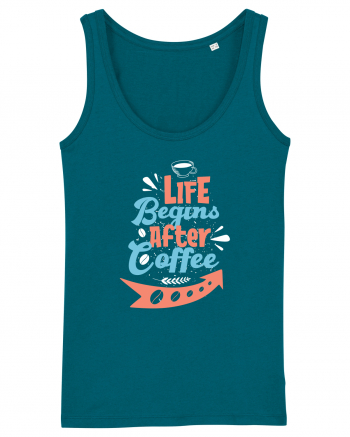 Life Begins After Coffee Ocean Depth