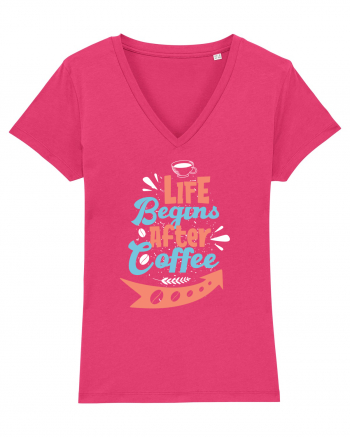 Life Begins After Coffee Raspberry