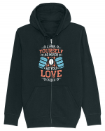 Love Yourself As Much As You Love Coffee Hanorac cu fermoar Unisex Connector