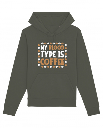 My Blood Type Is Coffee Khaki