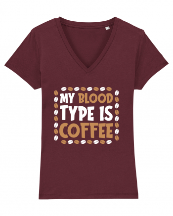 My Blood Type Is Coffee Burgundy