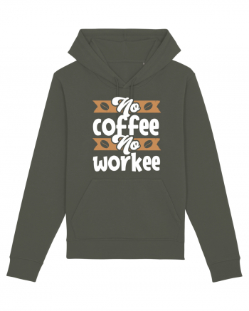 No Coffee No Workee Khaki