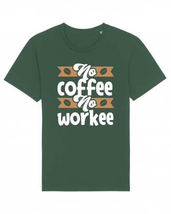 No Coffee No Workee Bottle Green