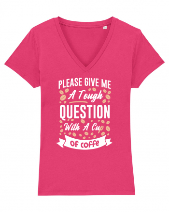 Question With A Cup Of Coffee Raspberry