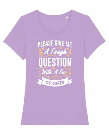 Question With A Cup Of Coffee Lavender Dawn
