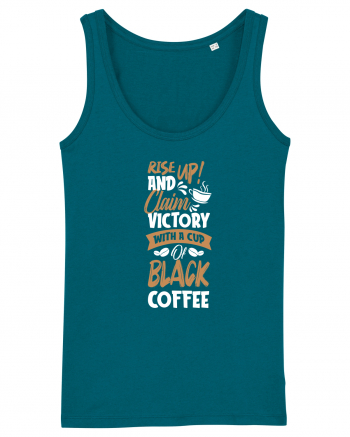 Rise Up And Claim Victory With A Cup Of Black Coffee Ocean Depth