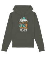 The Aroma Of Coffee Is The Aroma Of Life Hanorac Unisex Drummer