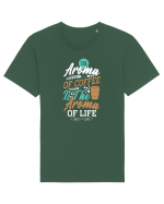 The Aroma Of Coffee Is The Aroma Of Life Tricou mânecă scurtă Unisex Rocker