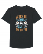 Wake Up And Smell The Coffee Tricou mânecă scurtă guler larg Bărbat Skater