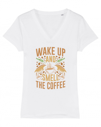 Wake Up And Smell The Coffee White