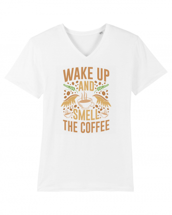 Wake Up And Smell The Coffee White