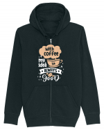 With Coffee My Idea Is Always Good Hanorac cu fermoar Unisex Connector