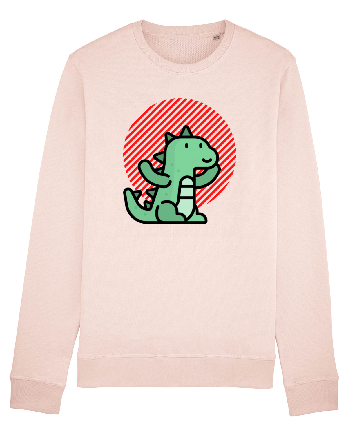 Bluză mânecă lungă Unisex Rise Candy Pink