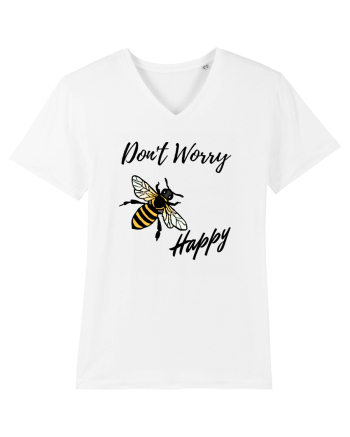 Bee happy White
