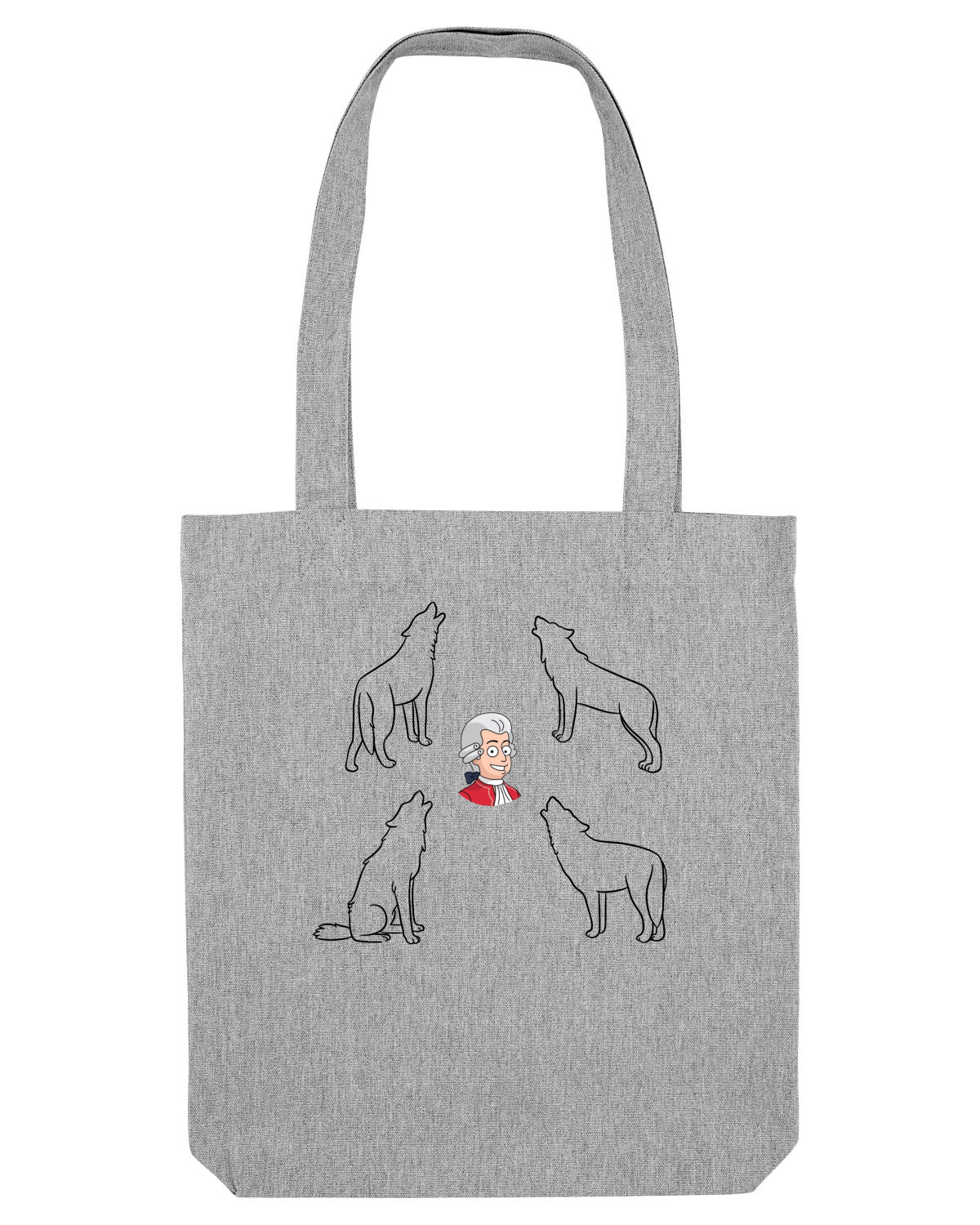 Sacoșă textilă Heather Grey