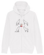 Wolf gang Hanorac cu fermoar Unisex Connector