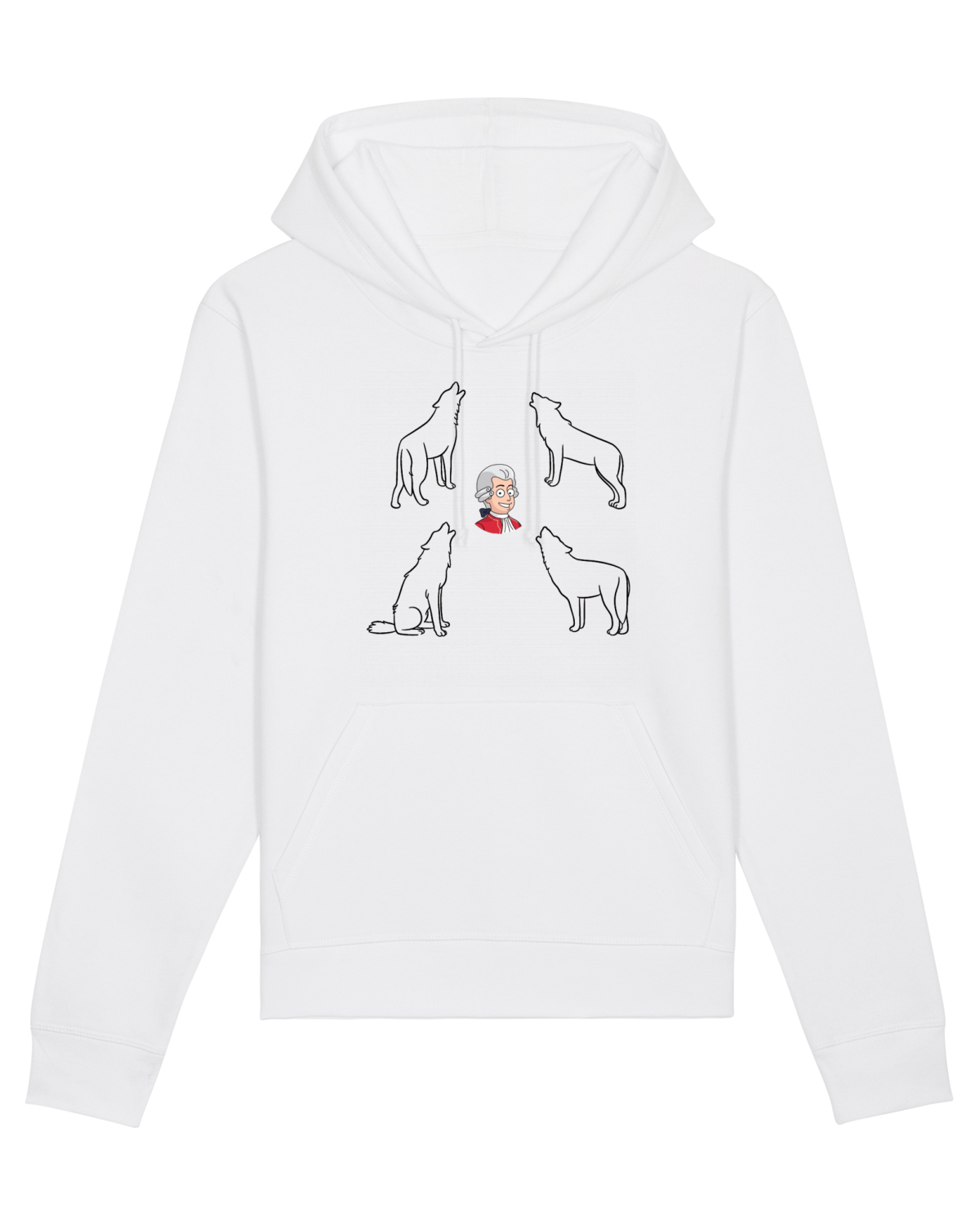 Hanorac Unisex Drummer White